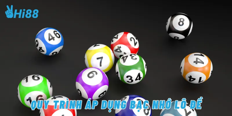 Quy trình áp dụng bạc nhớ lô đề