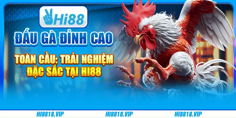 Đấu Gà Đỉnh Cao Toàn Cầu: Trải Nghiệm Đặc Sắc Tại Hi88